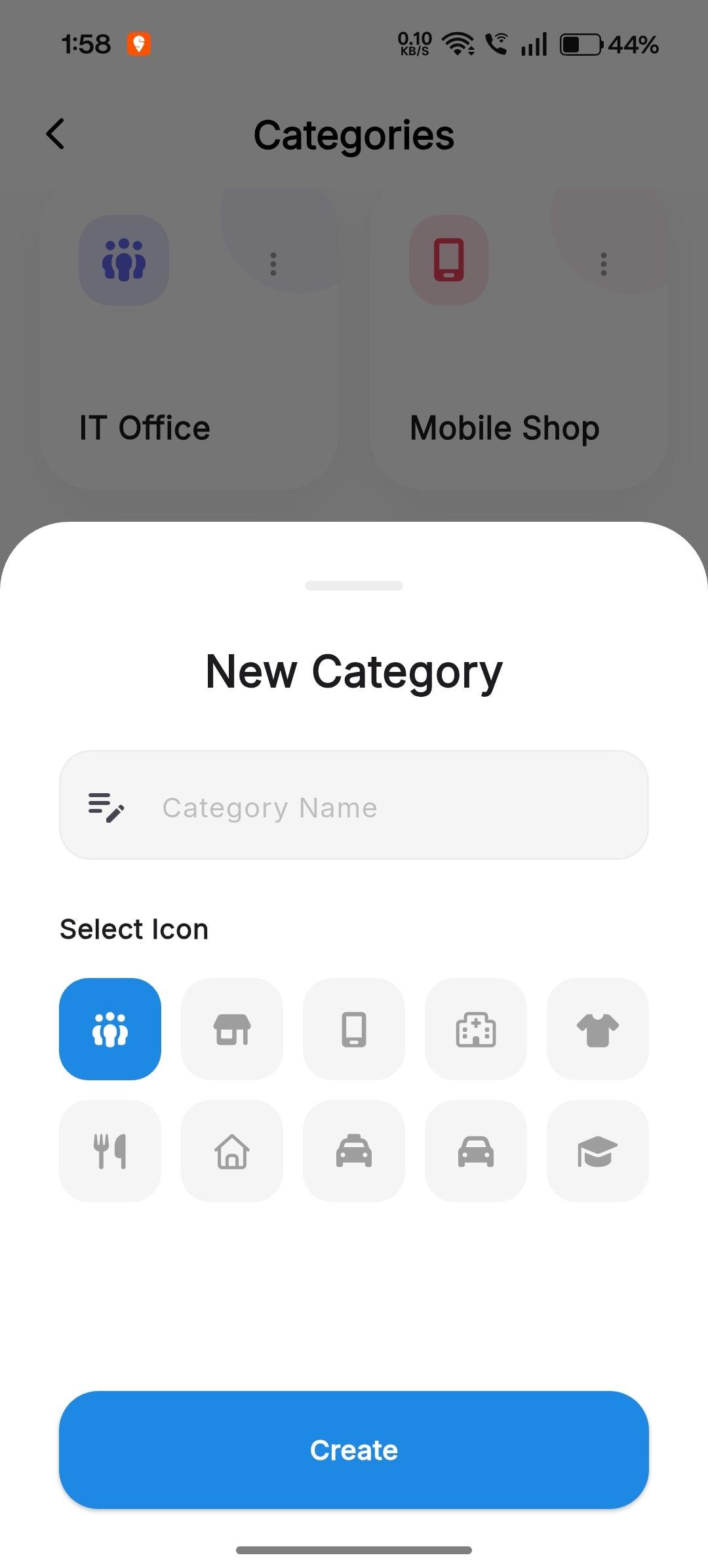 Info Snap screen 3